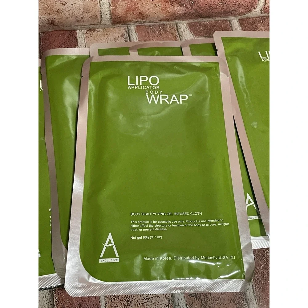 Lipo Applicator Body Wrap Set of 8 Ultimate Contouring Treatment Detox Firming